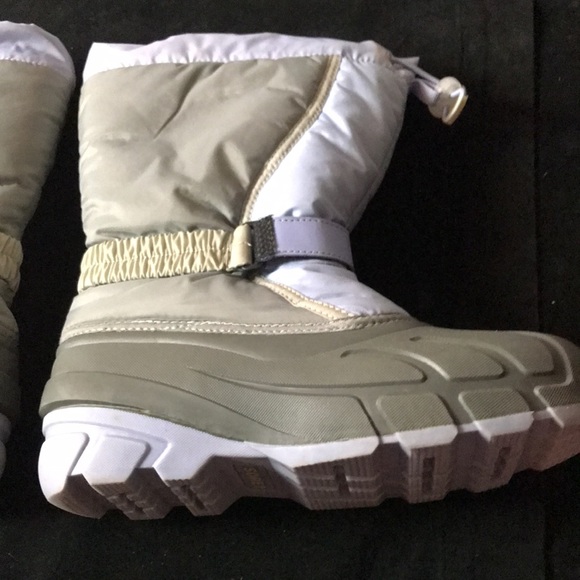 Women’s SOREL Snow Boots Youth Size 6 Lavendar / Gray Blue / Gray NY1810… - Picture 6 of 12